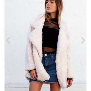 White Fur Jacket
